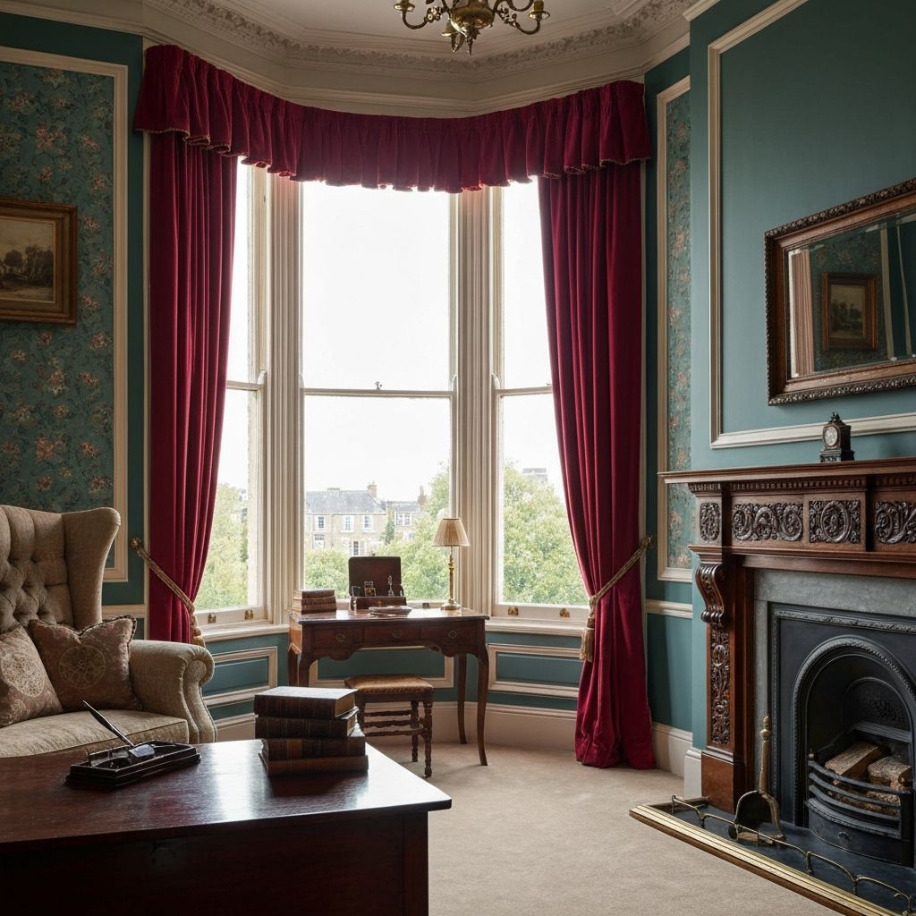 Victorian bay window with secondary glazing